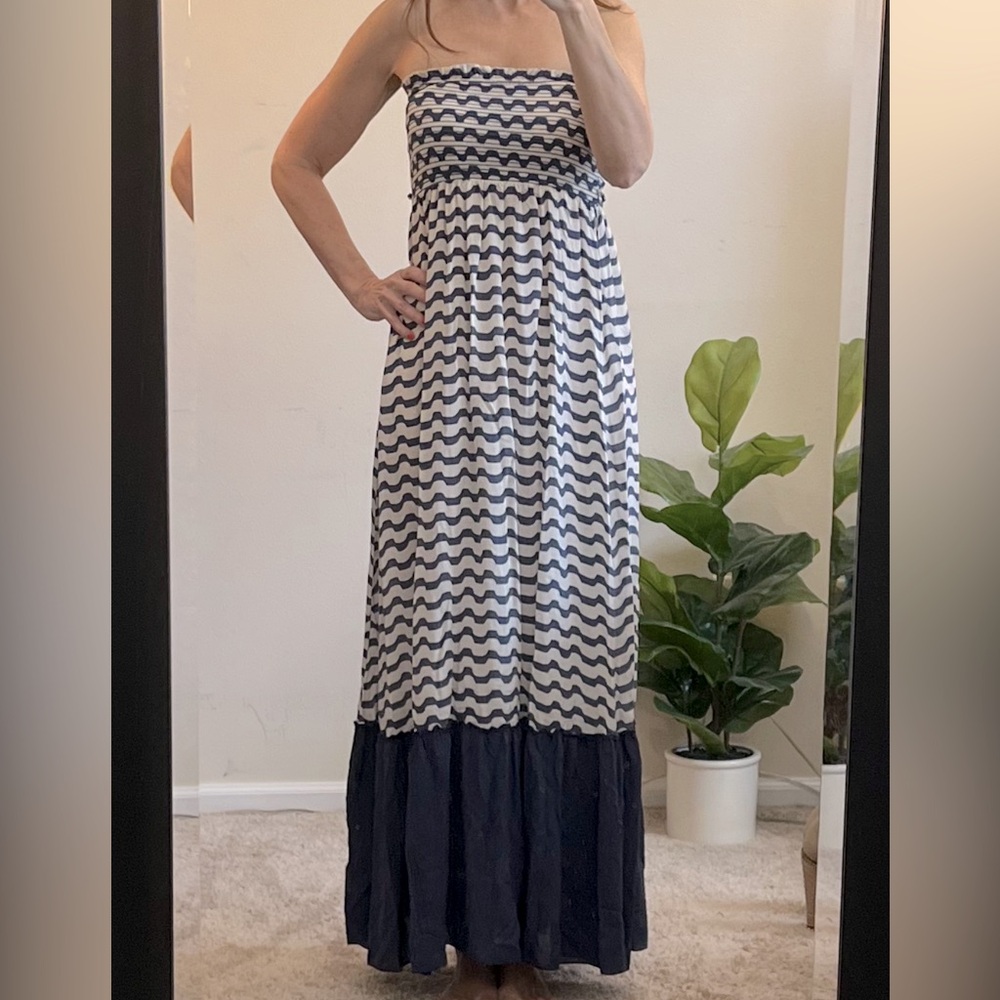 Akualani Strapless Maxi Dress